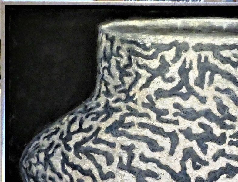 Krukke. Acryl på lærred 120 x 90 cm. 2019