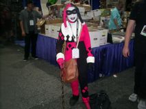 Harley Quinn´s Assistant in the exhibition hall