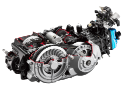 Twee-cilinder motor