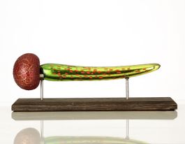 Sjöobjekt liggande speglingcitron