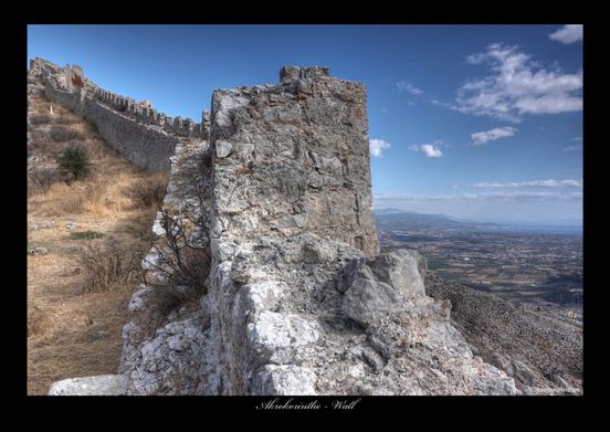 Akrokorinthe-Wall