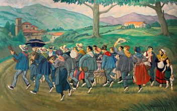 A la romería de Santa Lucía, 1975
