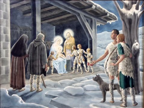 Nacimiento, c. 1940 