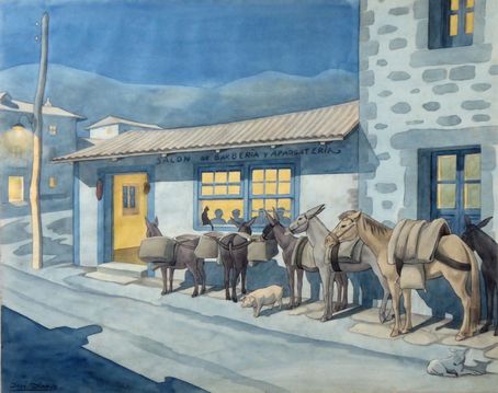 Noche de sábado, c. 1941 