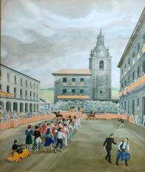 Becerrada en Llodio, 1943