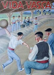 Juego de bolos, 1944