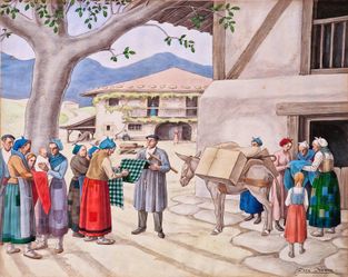 El telero, c. 1950