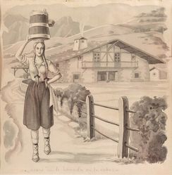 La mujer y el paisaje, 1953
