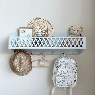 Cam Cam Copenhagen Shelf with Hooks