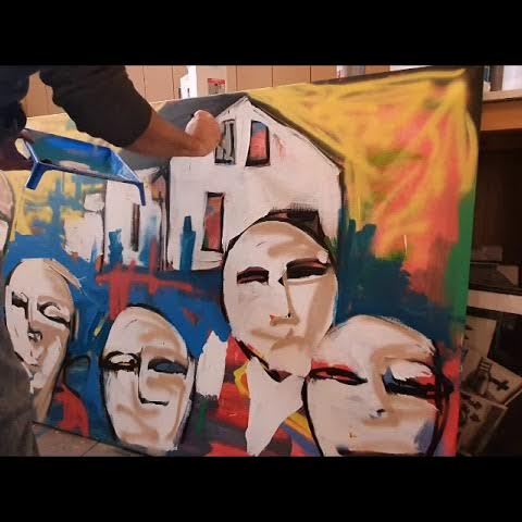 Schilderen als Herman Brood tijdens je vrijgezellenfeest