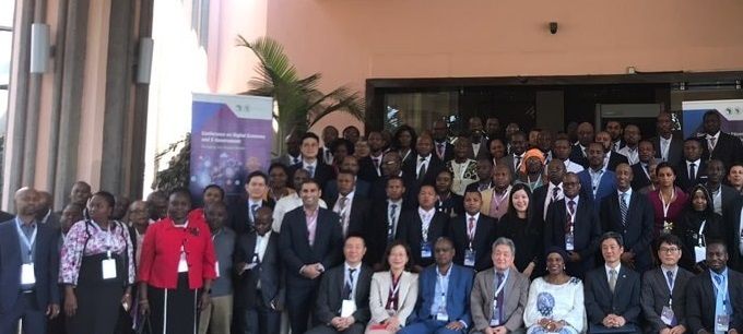 Attending a conference on Digital Economy and E-Government held by Africa Development Bank in Nairobi, Kenya, in Feb. 2019 to give a plenary talk