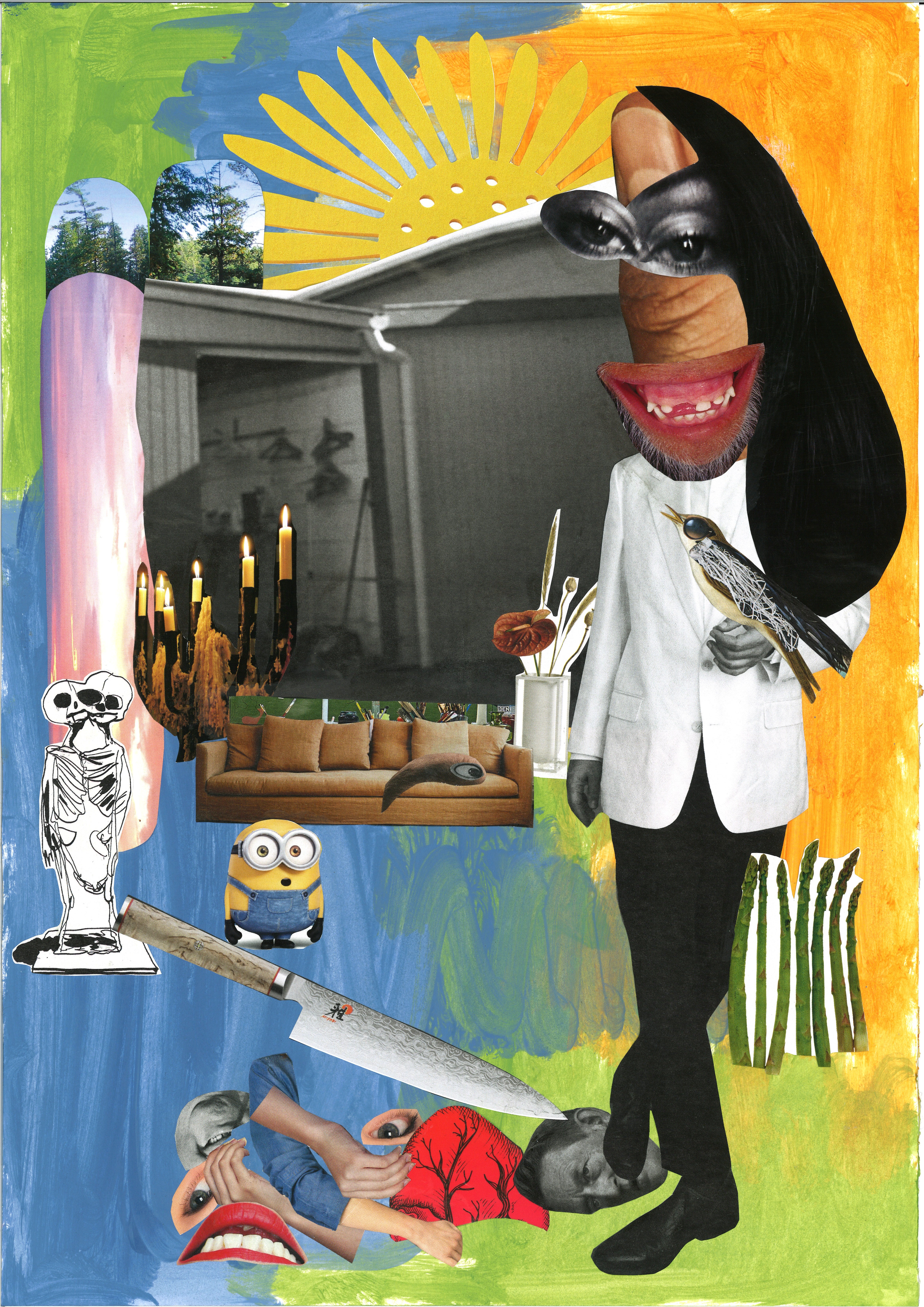 Collage #1 (42 x 30 cm, 2019)