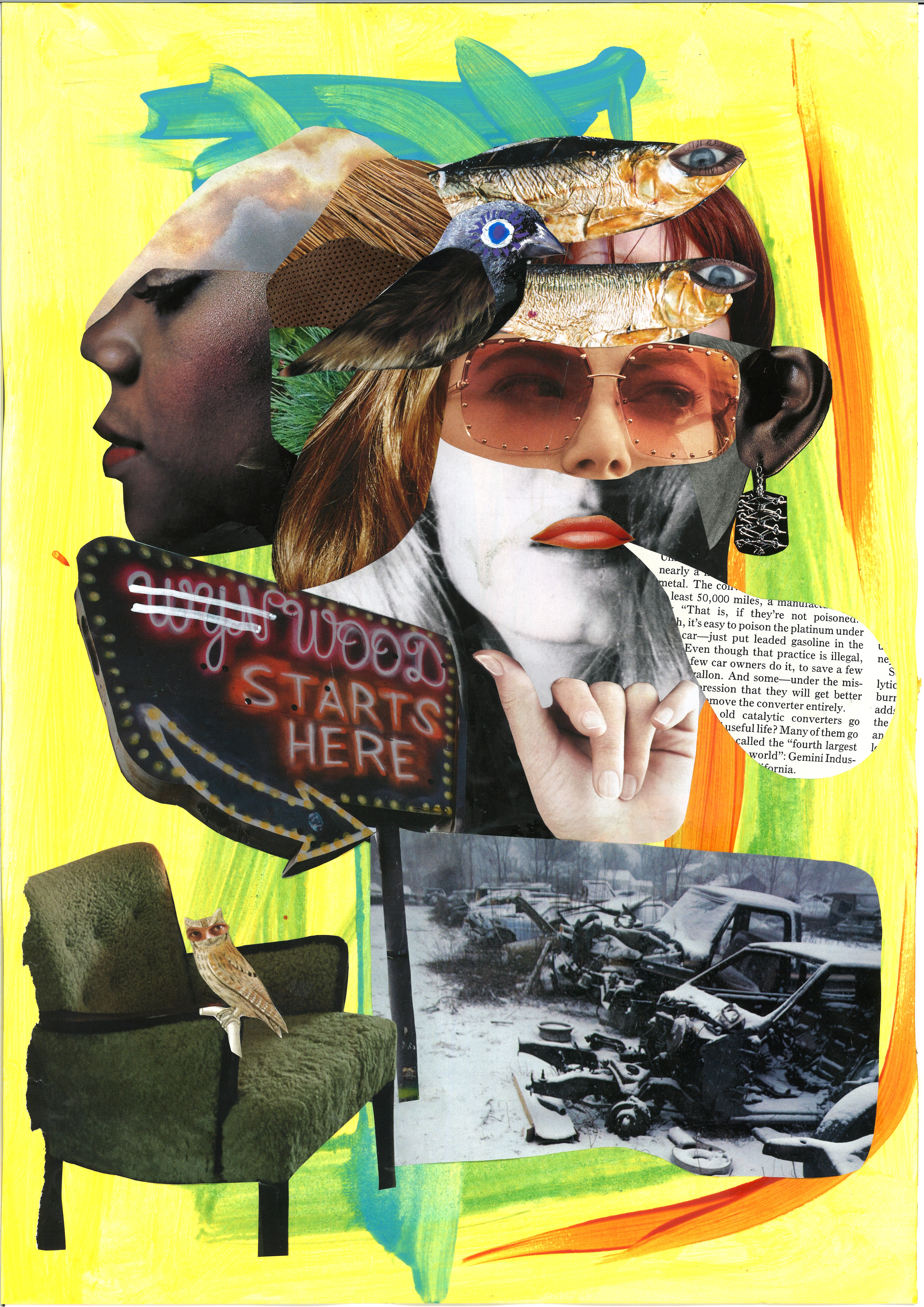 Collage #3 (42 x 30 cm, 2019)