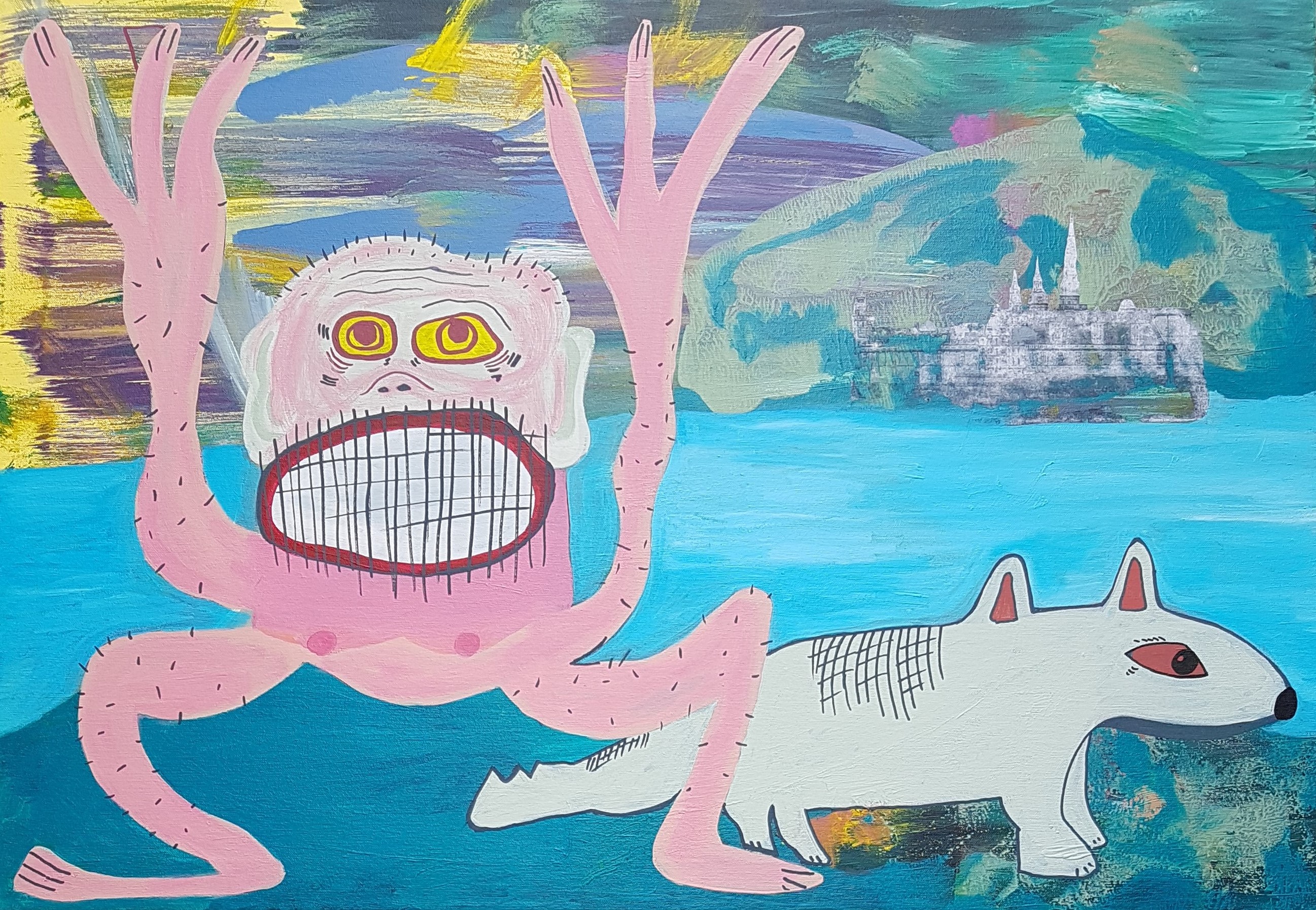 Klods-Hans (70 X 100 cm, 2019)
