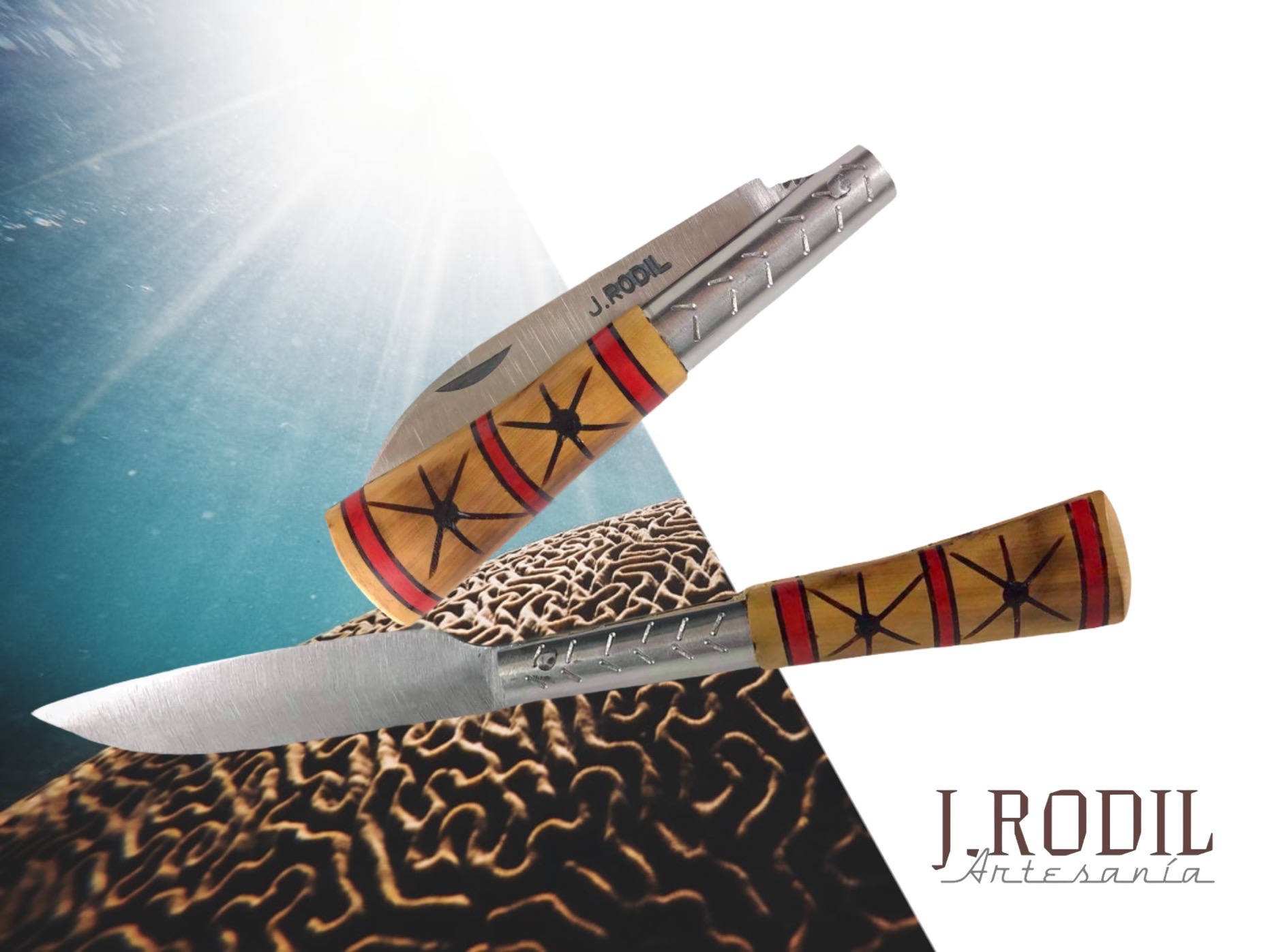 Couteau Traditionnel Taramundi De J. Rodil (Espagne) - Lame Inox 8 Cm - Modèle Trèbol - Neuf