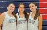 7th Grade Coaches Aubrey, Claire, and Lily