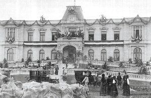 Inauguración de Hospital Psiquiátrico de la Castañeda
