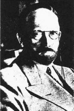 Supuesta foto de Hitler disfrazado, en una reunión en Buenos Aires, 1952
