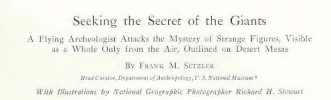 Los Créditos de los Investigadores del National Geographic