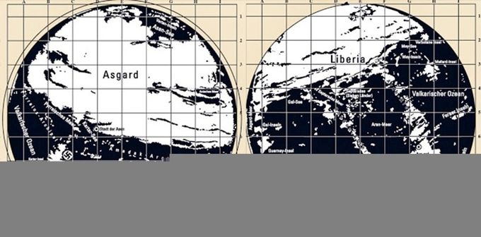 Mapas Nazis del Interior de la Tierra