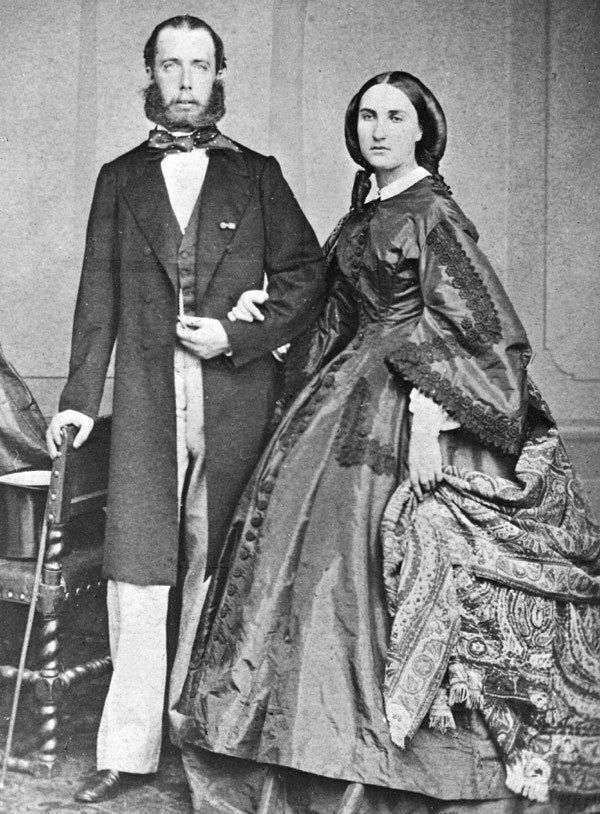 Los Emperadores Maximiliano I de México y Carlota de Habsurgo
