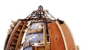 Plataforma para soporte del Castillo de Brunelleschi