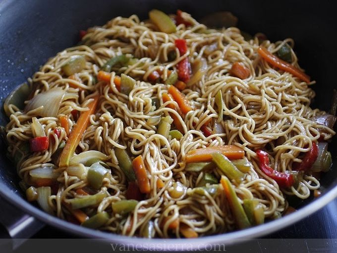 Los fideos chinos