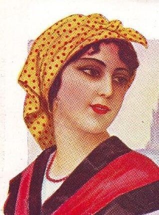 Mujer típica de A Coruña