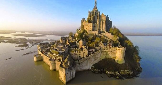 Castillo Abadía Mont Saint-Michel