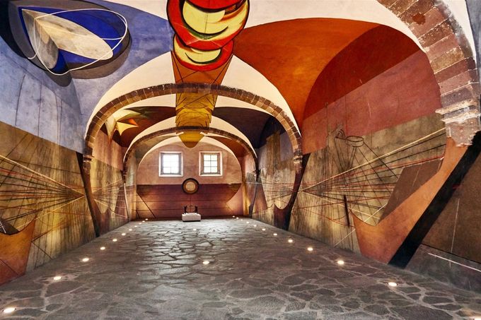 Centro Cultural Ignacio Ramirez en San Miguel de Allende por David Alfaro Siqueiros. Getty Images