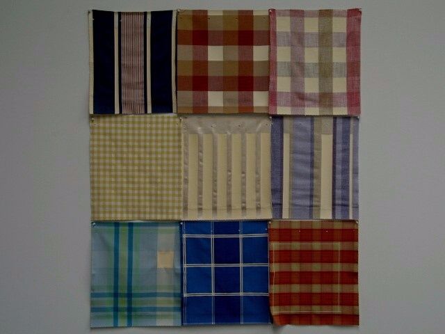 Untitled. Acrylic on Laura Ashley Textile. 120 x 120 cms. Factory 49. Sydney. 2008