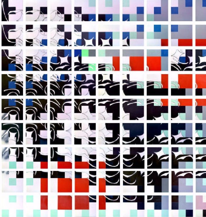 Idea Cloud. Interactive Digital Animation. 1997. © Judith Duquemin 1997
