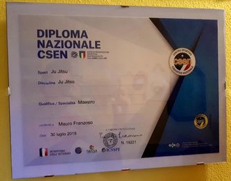 Maestro Ju Jitsu CSEN