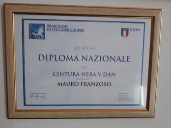 5° Dan Ju Jitsu OPES