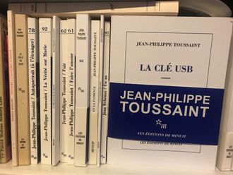 Jean-Philippe Toussaint / la clé USB