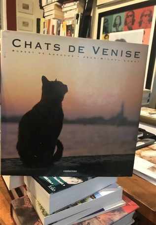 Chats de Venise (Casterman) Robert de Laroche et Jean-Michel Labat. De beaux matous magnifiquement photographiés dans la plus belle ville du monde.