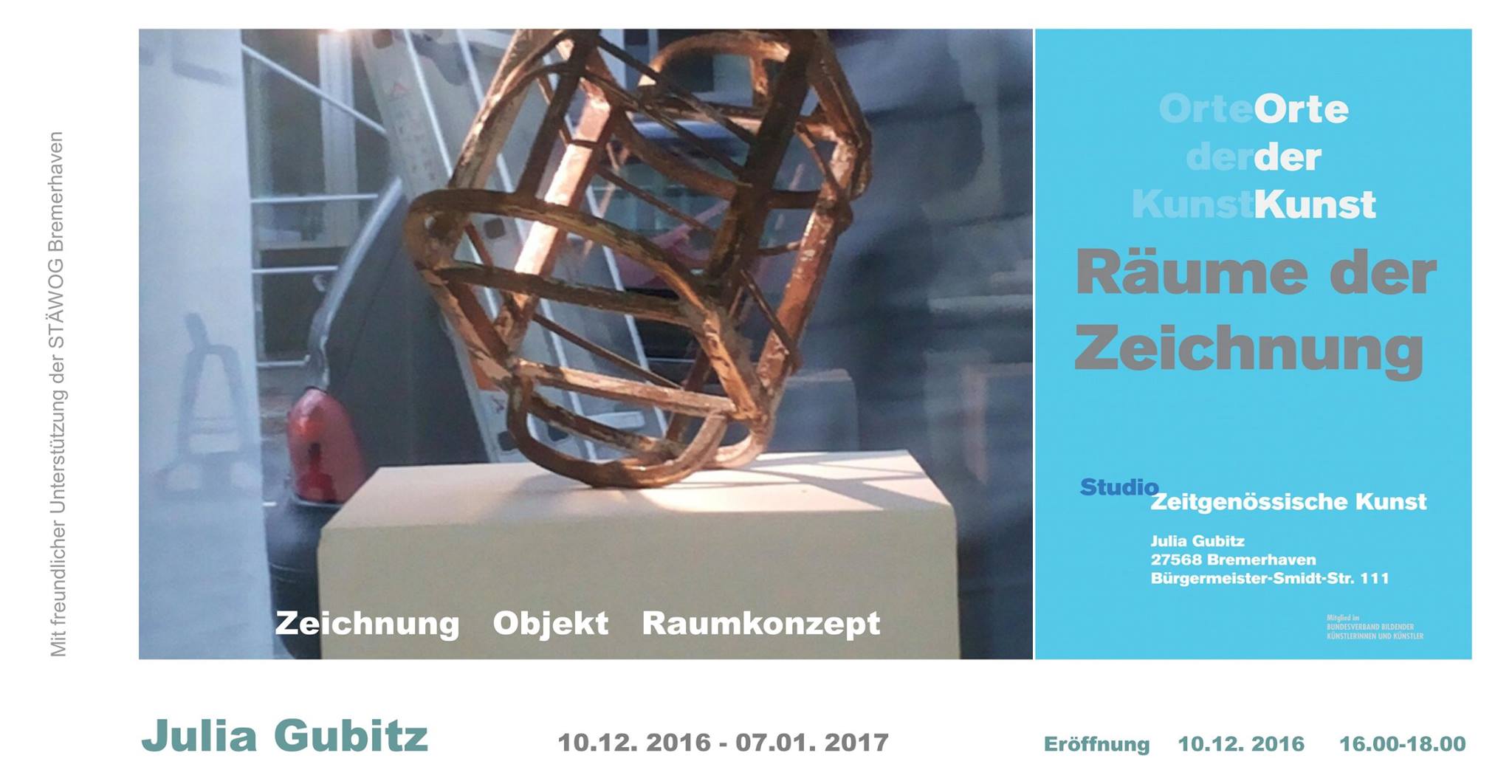 Julia Gubitz Einzelausstellung 2017
