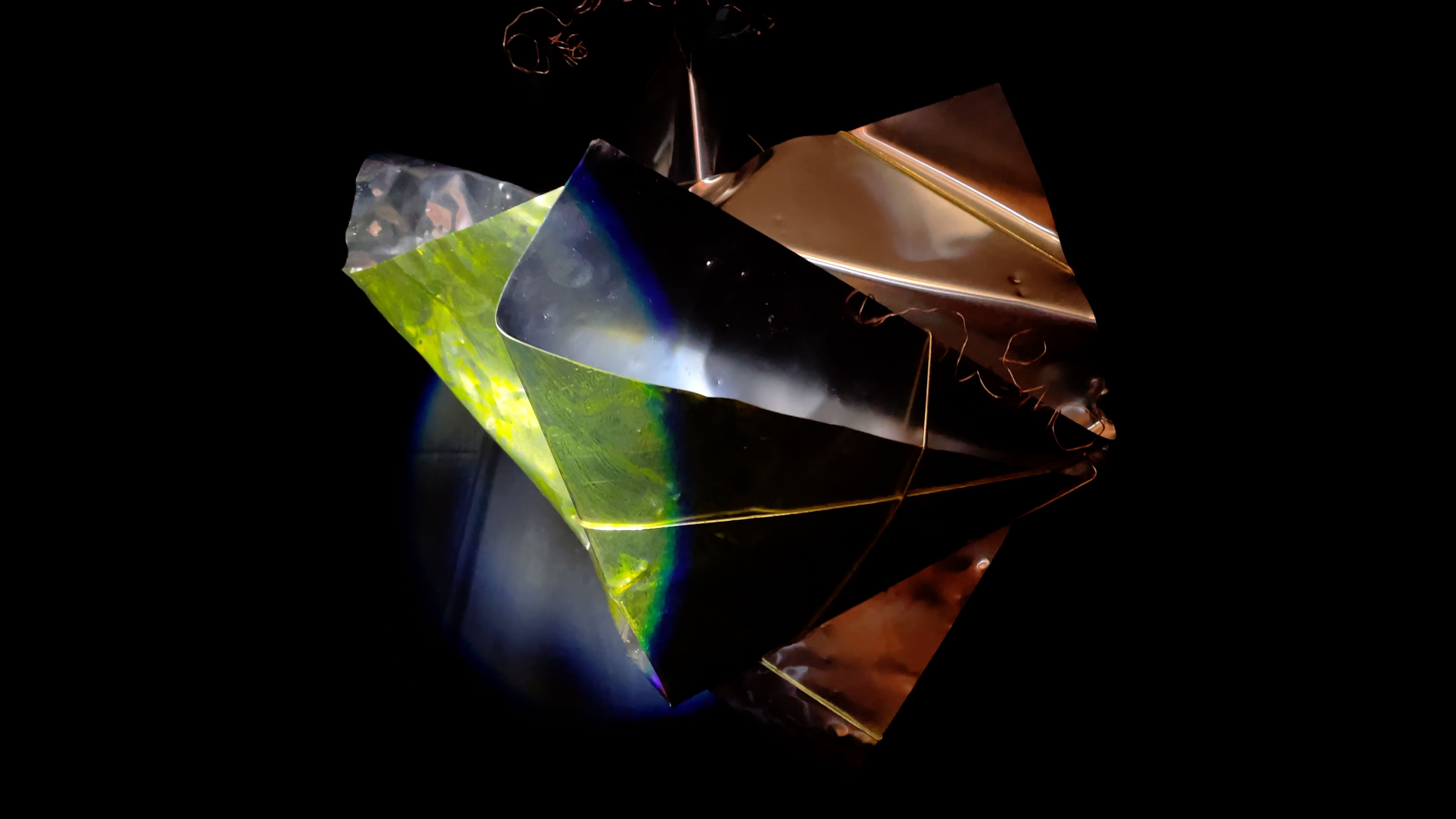 Fragments of Space Debries
