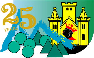 Logo Jumelagécomité 25 jaar