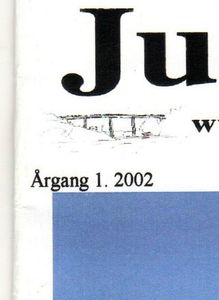 Bygdelagets hjemmesnekrede egenproduserte blad fra 2002.