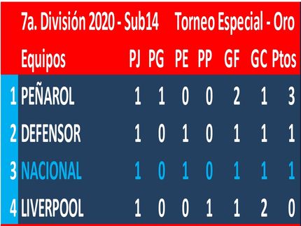 Torneo Especial inconcluso por COVID