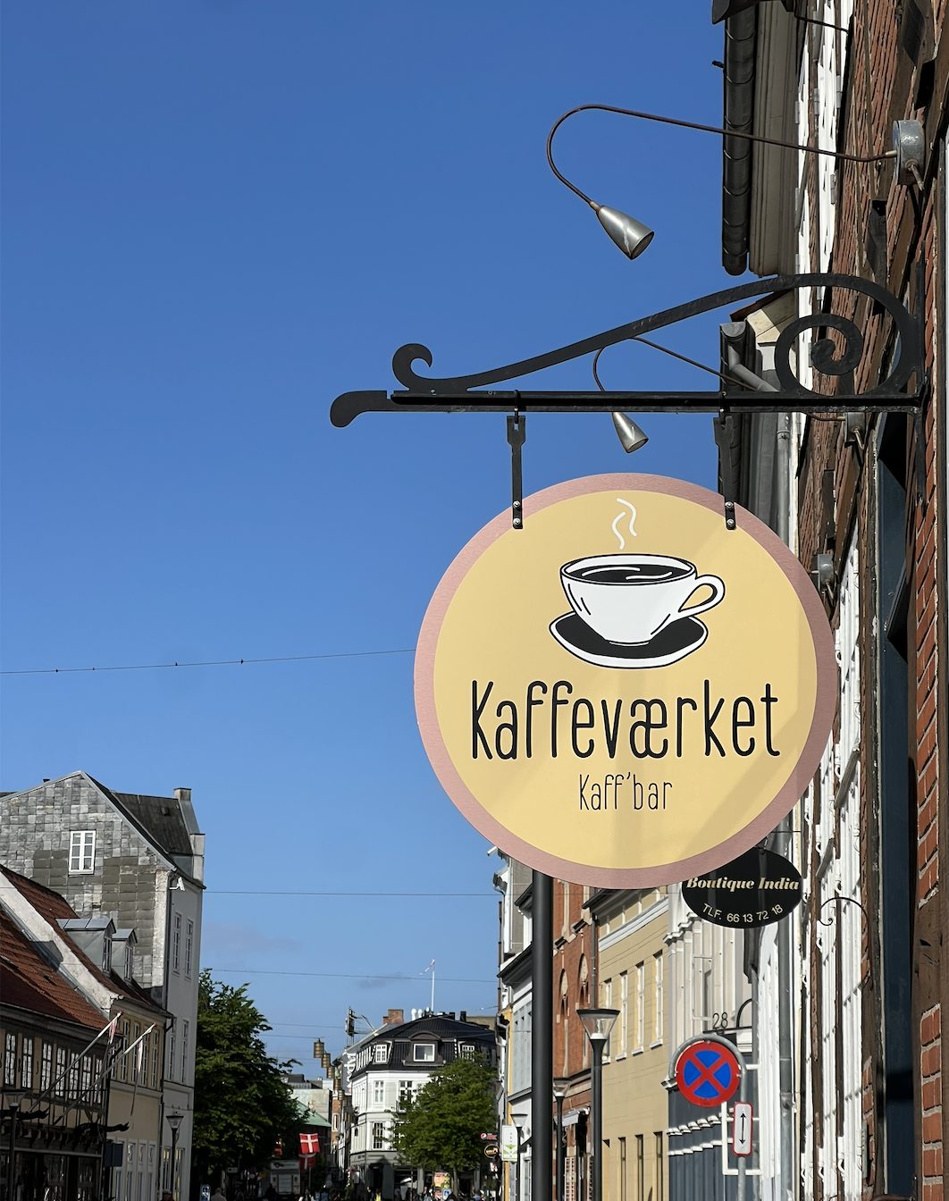 kaffeværket-skilt