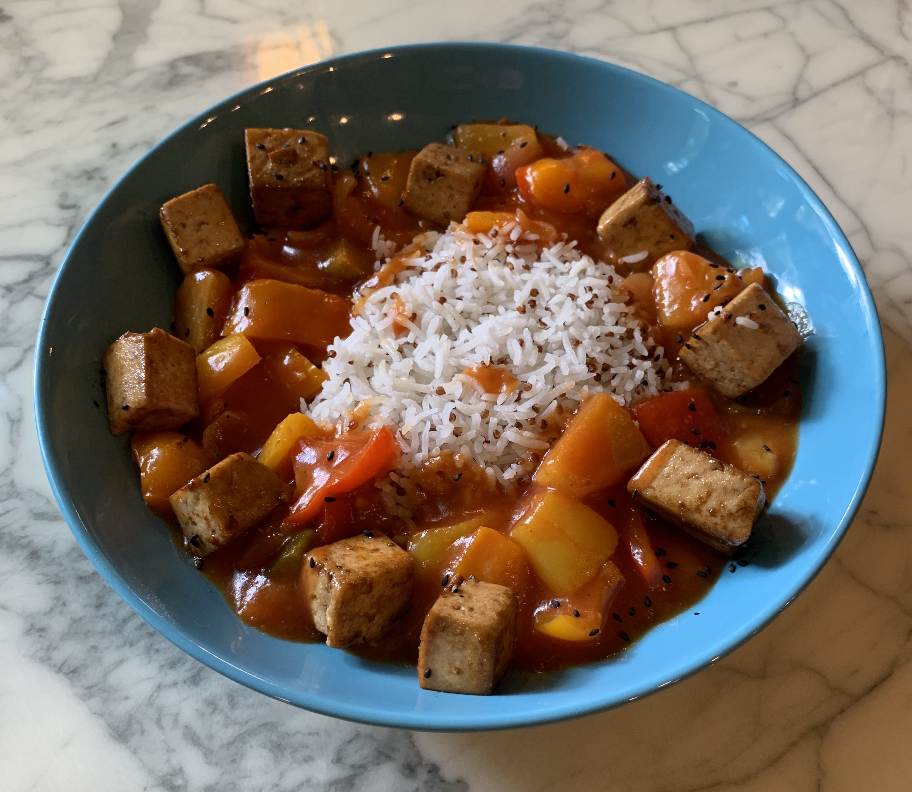 Tofu Sweet and Sour