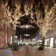 Fredericia Gothersgade juletid