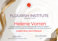 Helene Vorren (Flourish certificate)