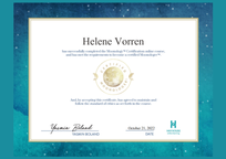 Helene Vorren (Moonology certificate)