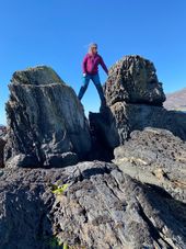 on the rocks