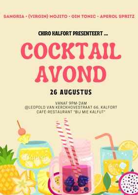 Chiro Cocktailavond