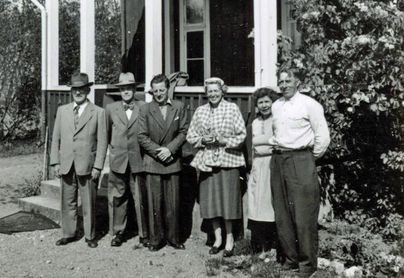 Edith på besök i Ekenäs