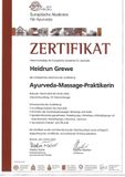 Zertifikat Massage Praktiker